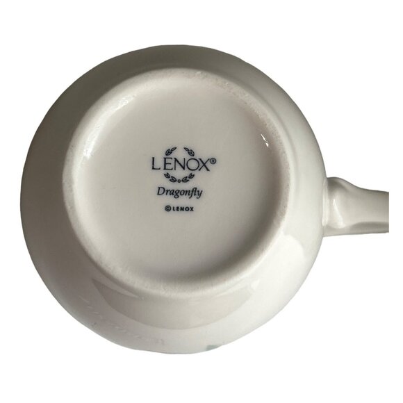 Lenox Butterfly Meadow Mugs Set of 2 12 Oz Fine Porcelain Coffee Cups - Picture 8 of 10